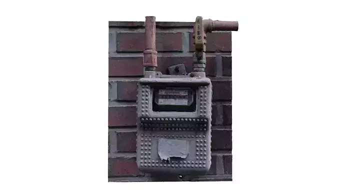 Korean style gas meter