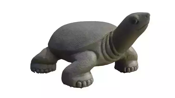 Korean style turtle statue