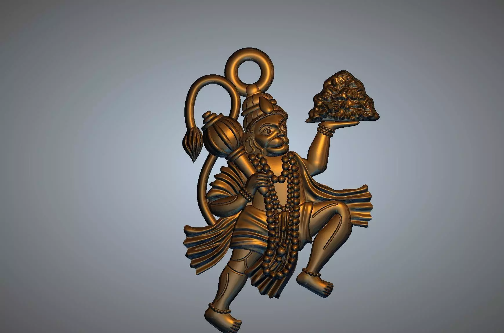 Hanuman Ji 1 3D print model_0