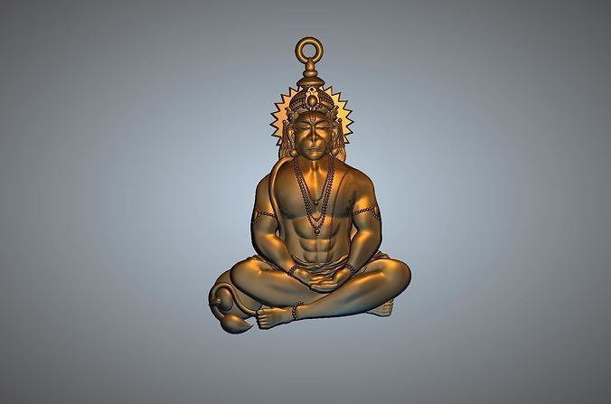 Hanuman ji 2 3D print model