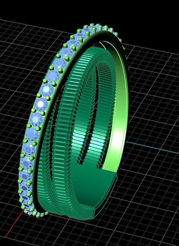 Ring iz39 3D print model_9