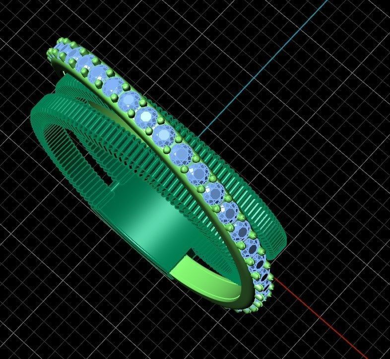 Ring iz39 3D print model_12