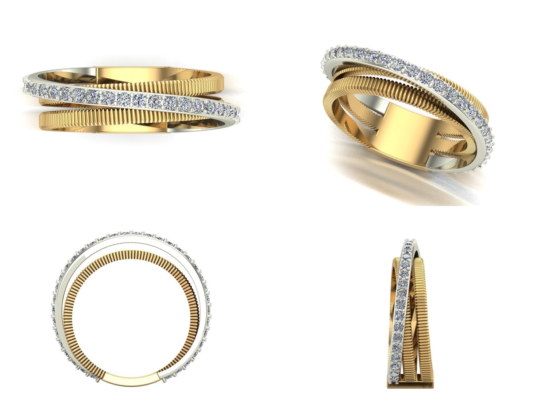 Ring iz39 3D print model_3