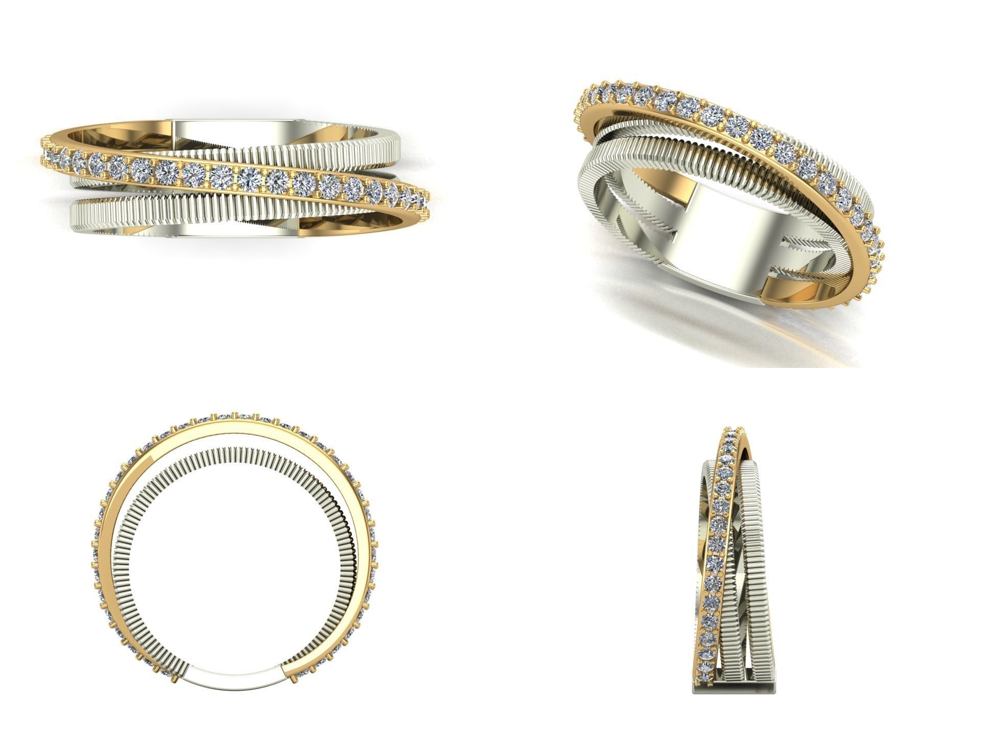 Ring iz39 3D print model_4