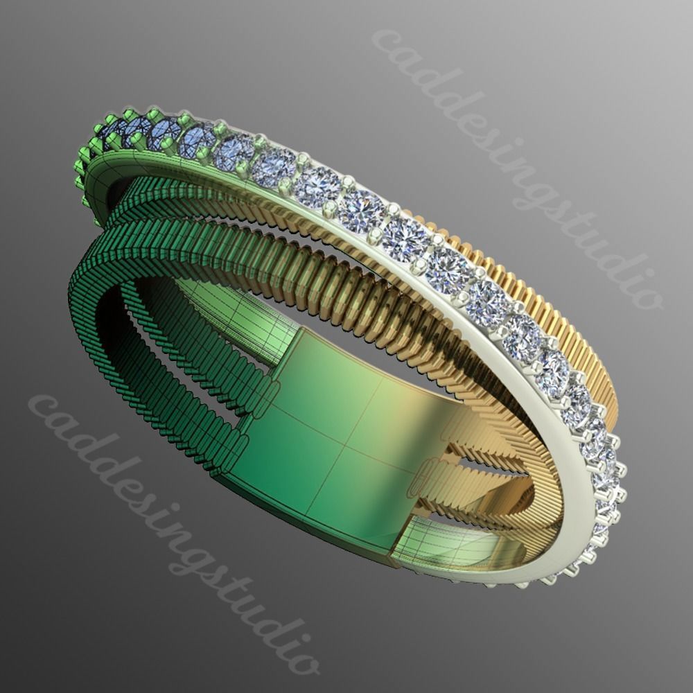 Ring iz39 3D print model_1