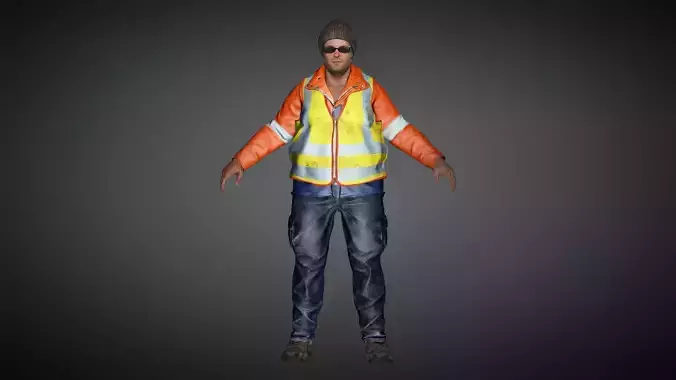 AAA Realistic Male Character 09