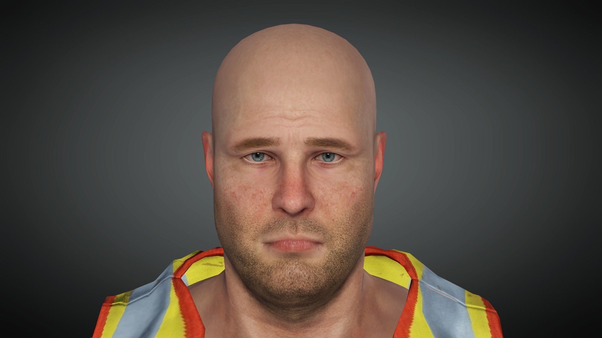 AAA Realistic Male Character 09 Low-poly 3D model_18