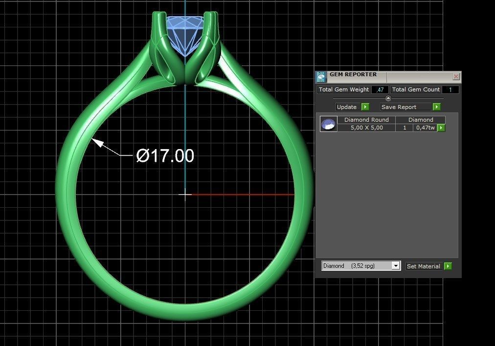 Ring iz40 3D print model_6