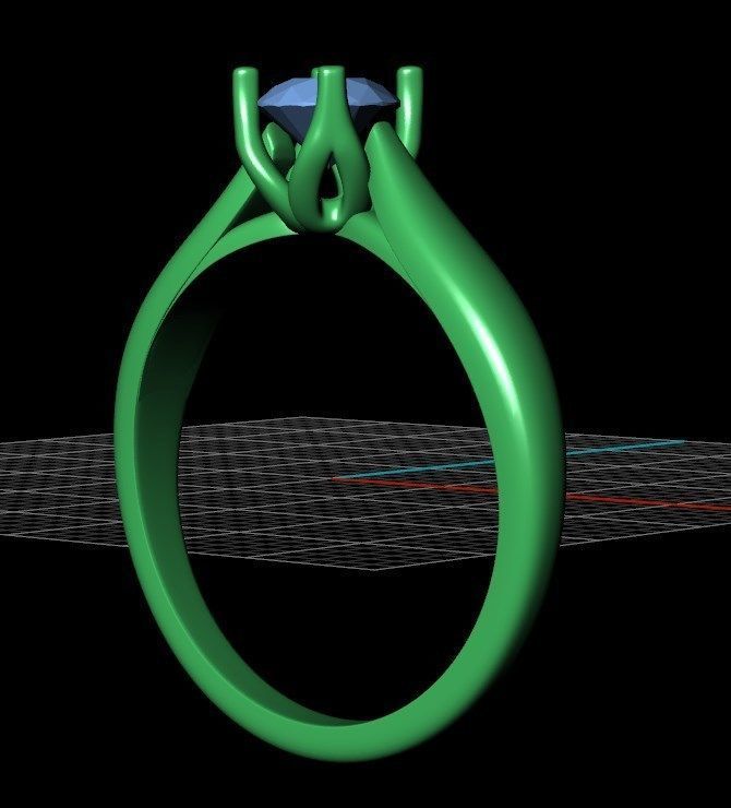 Ring iz40 3D print model_11