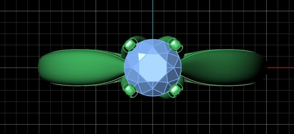 Ring iz40 3D print model_7