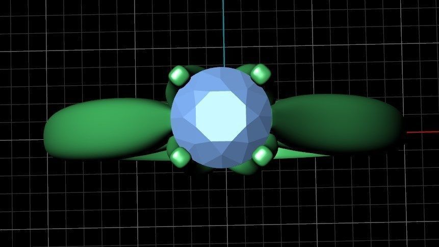 Ring iz40 3D print model_8