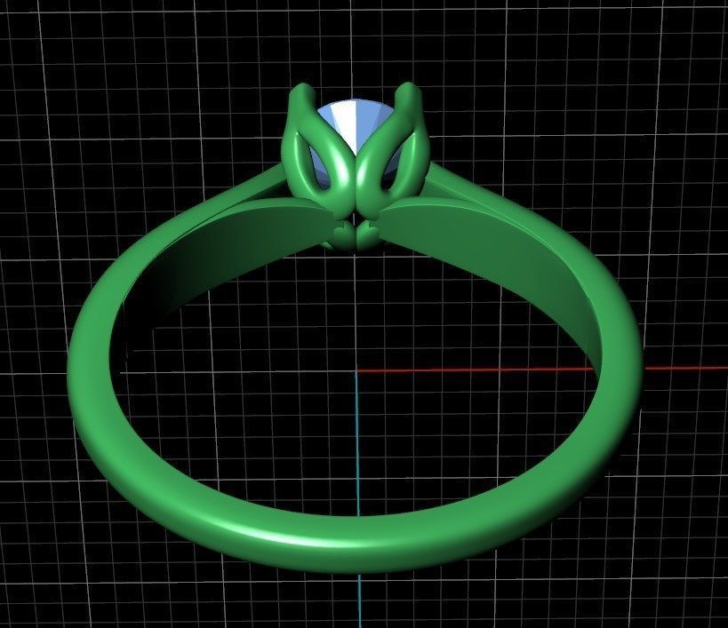 Ring iz40 3D print model_9