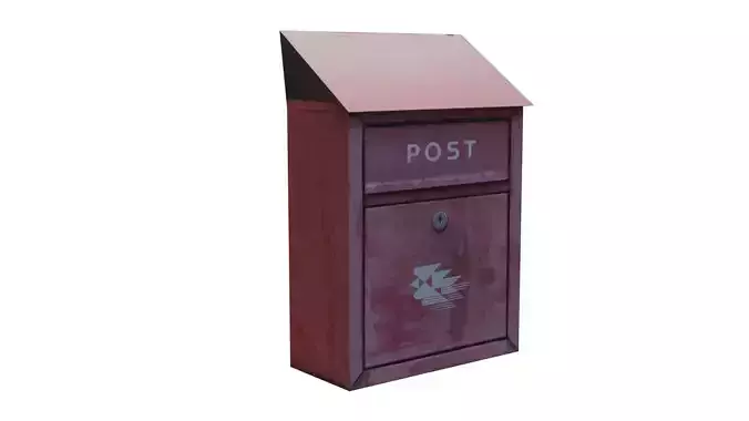Korean style antique post box