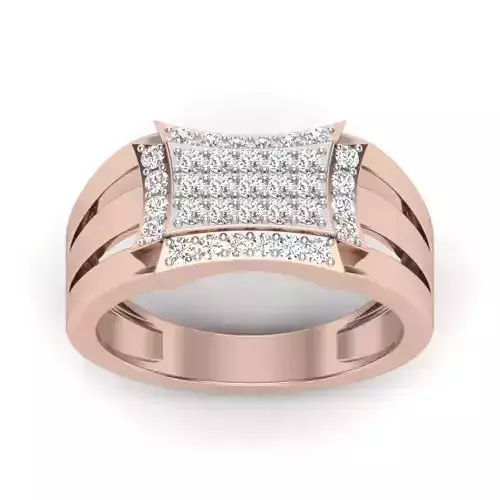 Women solitaire ring 3dm stl render detail 3D print model