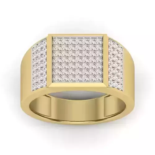 Solitaire wedding engagement ring  animation 3D print model 3D print model