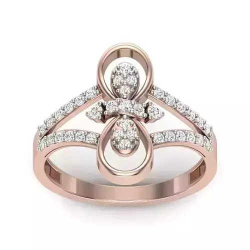 solitaire wedding engagement women ring 3dm render detail