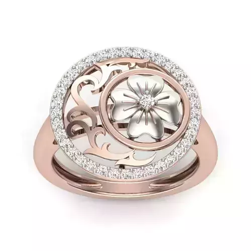 engagement women ring 3dm stl render 3D Model