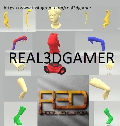 Harley Quinn Twerking STL 3D Model Collectible For Professionals 3D print model_2