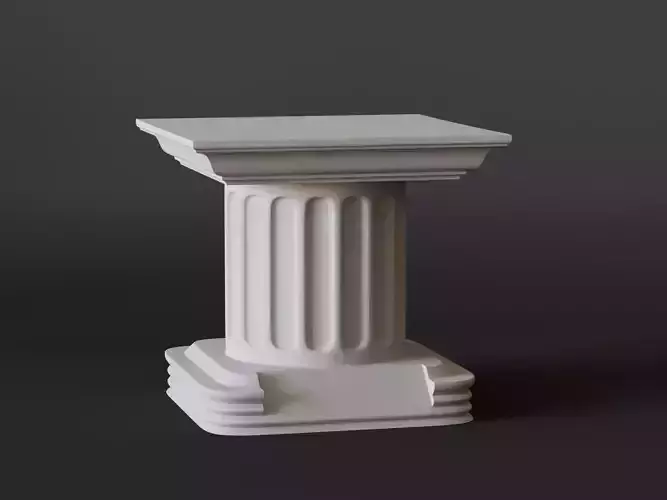 pedestal 01  3D print model