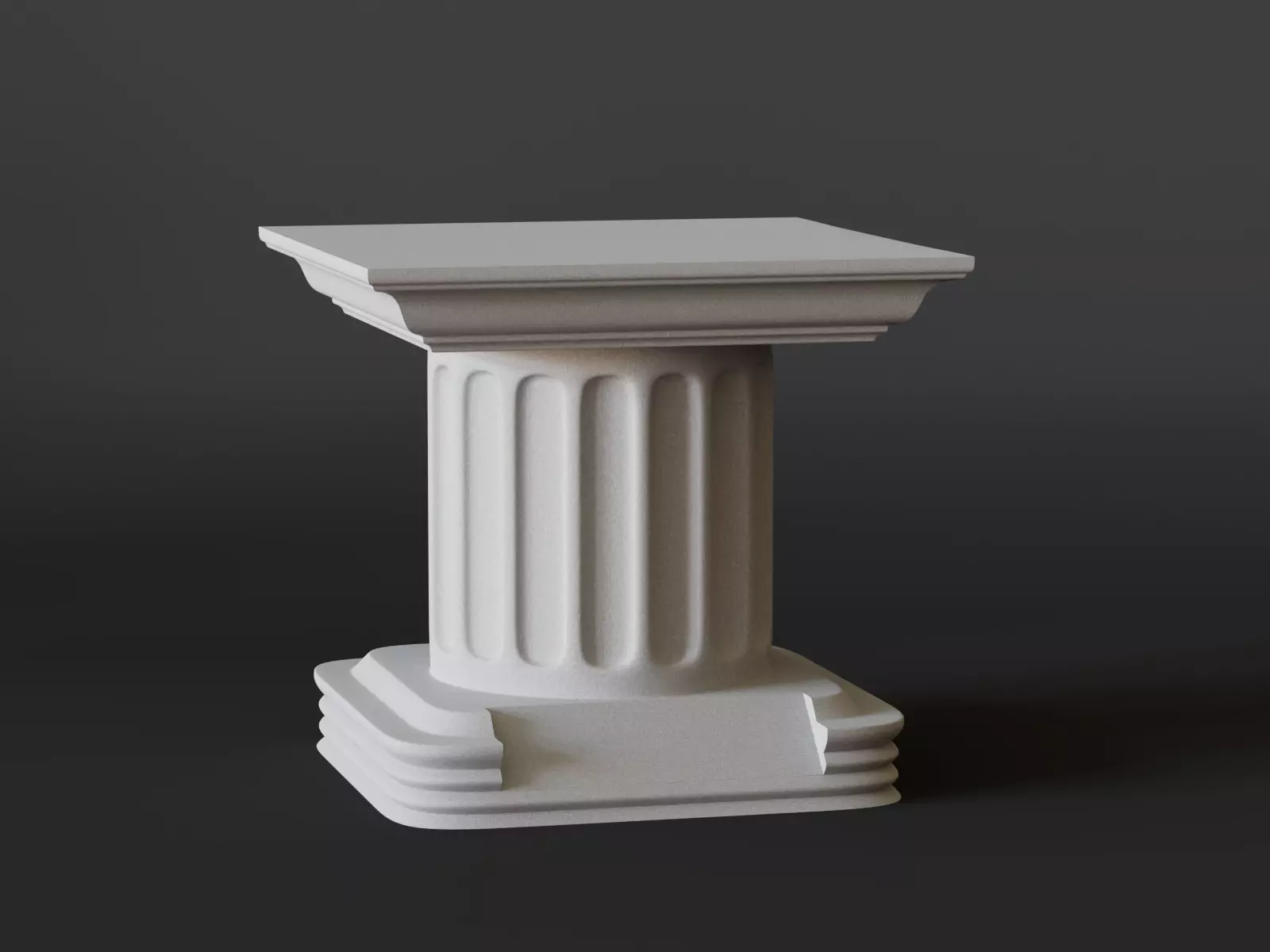 pedestal 01 3D print model_0