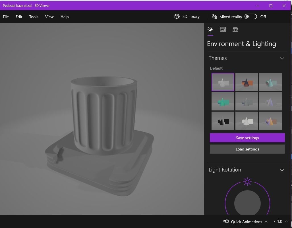 pedestal 01 3D print model_17