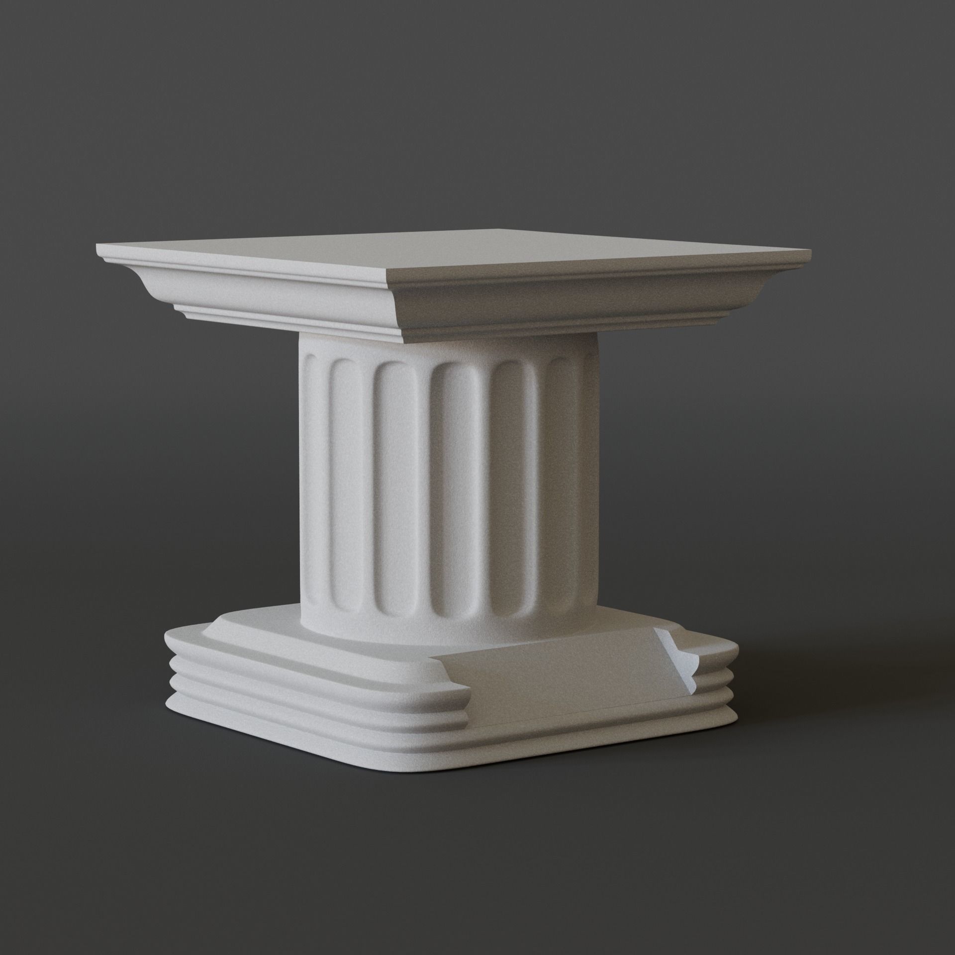 pedestal 01 3D print model_20