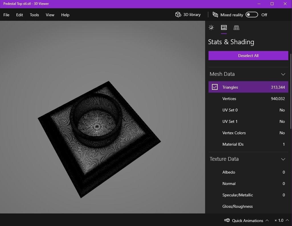 pedestal 01 3D print model_16