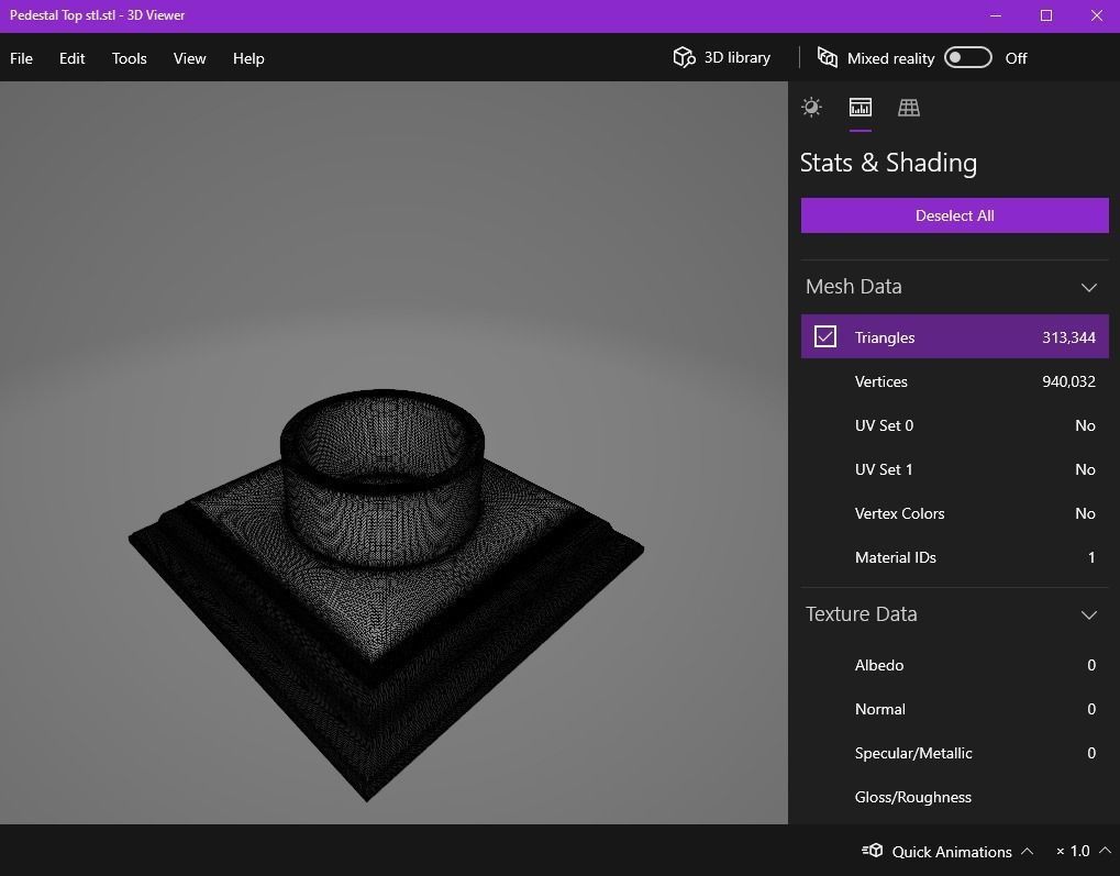 pedestal 01 3D print model_15