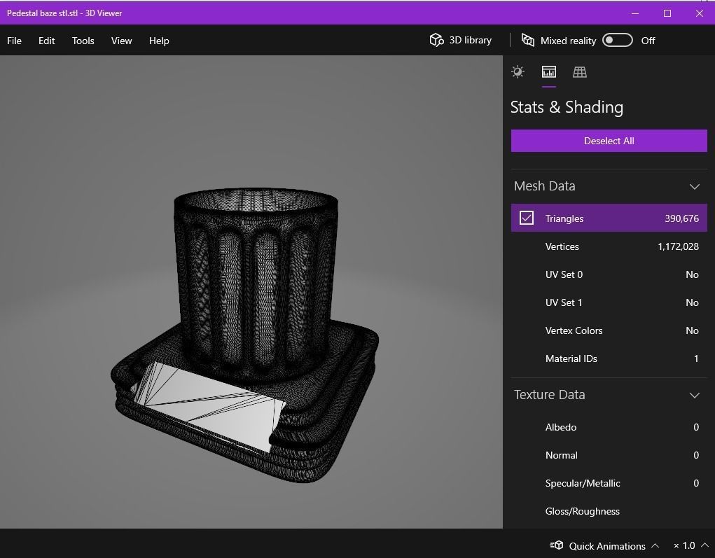 pedestal 01 3D print model_18