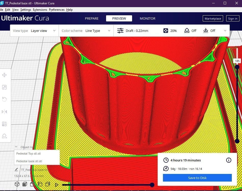pedestal 01 3D print model_13