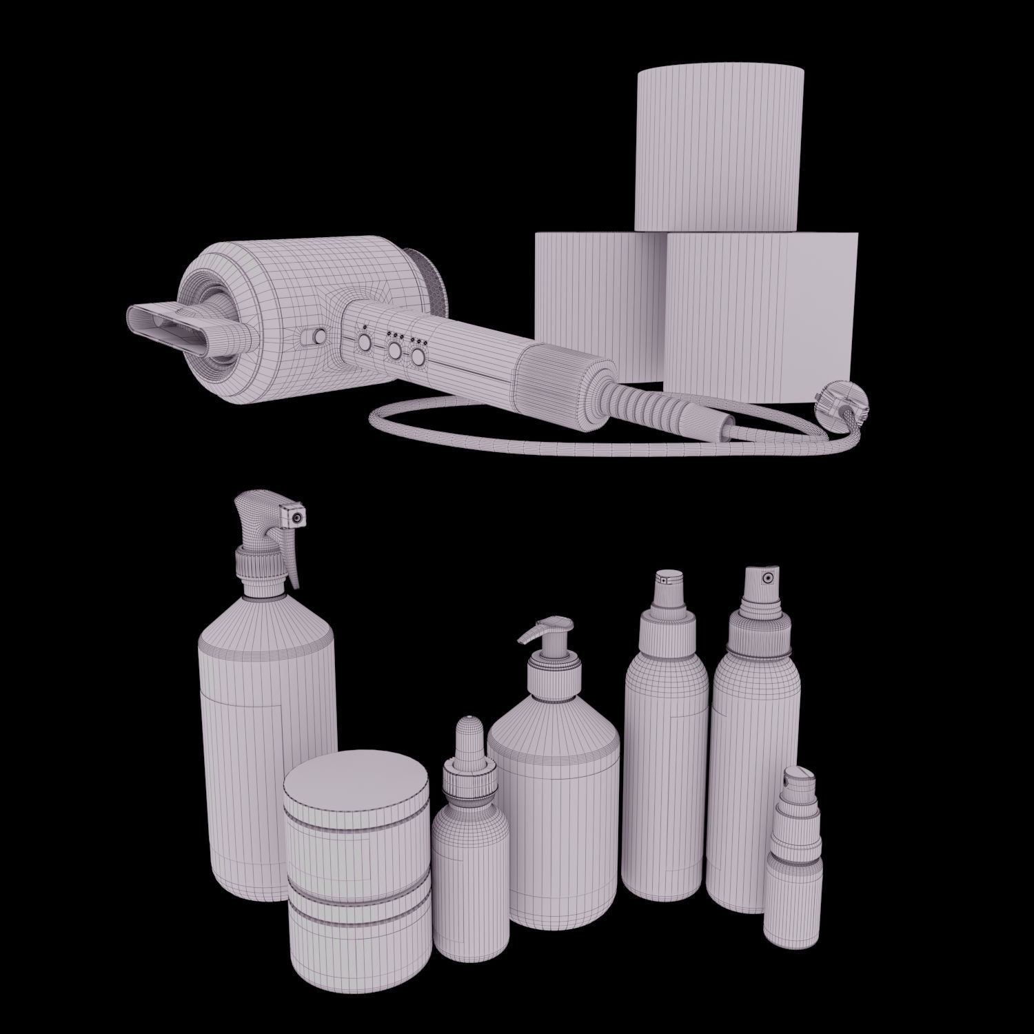 bathroom accessories  3D MODEL 3D model_5