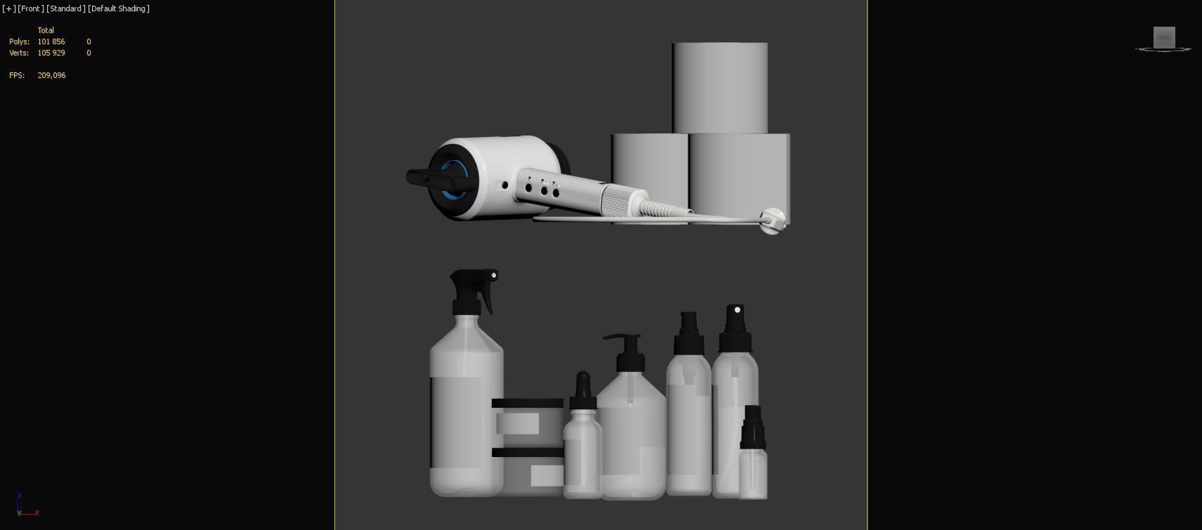 bathroom accessories  3D MODEL 3D model_2