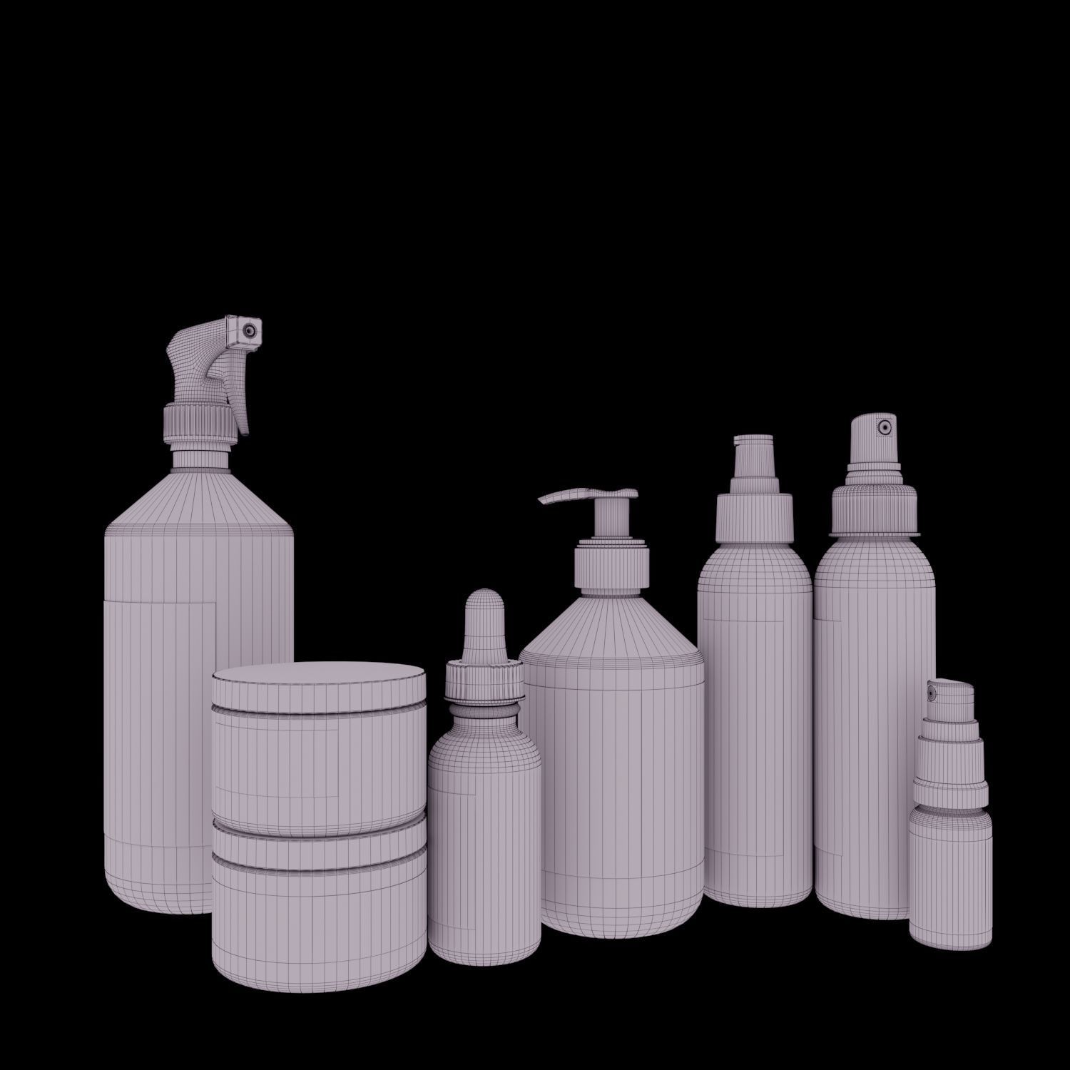 bathroom accessories  3D MODEL 3D model_7