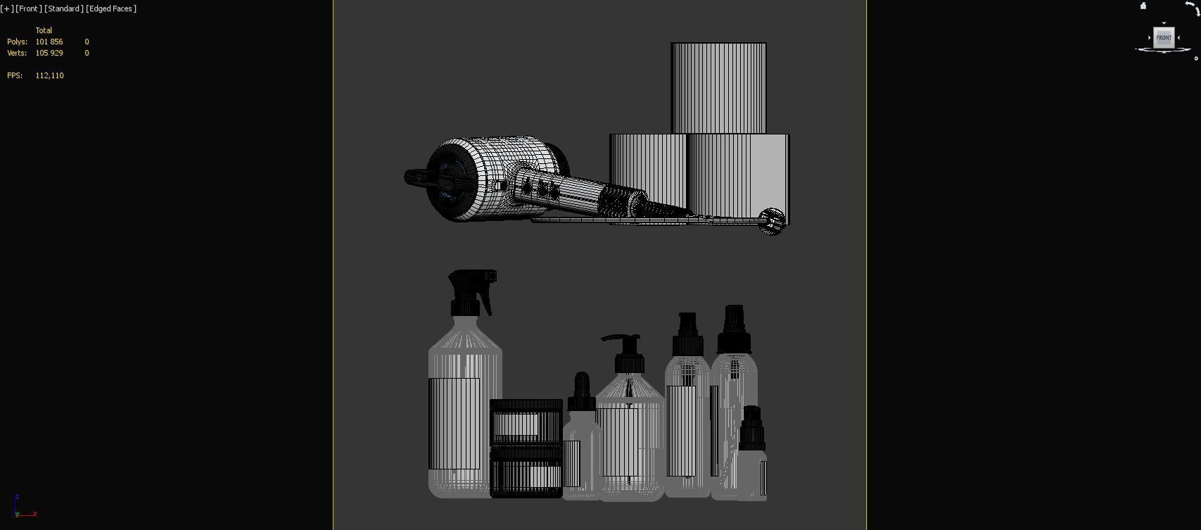 bathroom accessories  3D MODEL 3D model_3