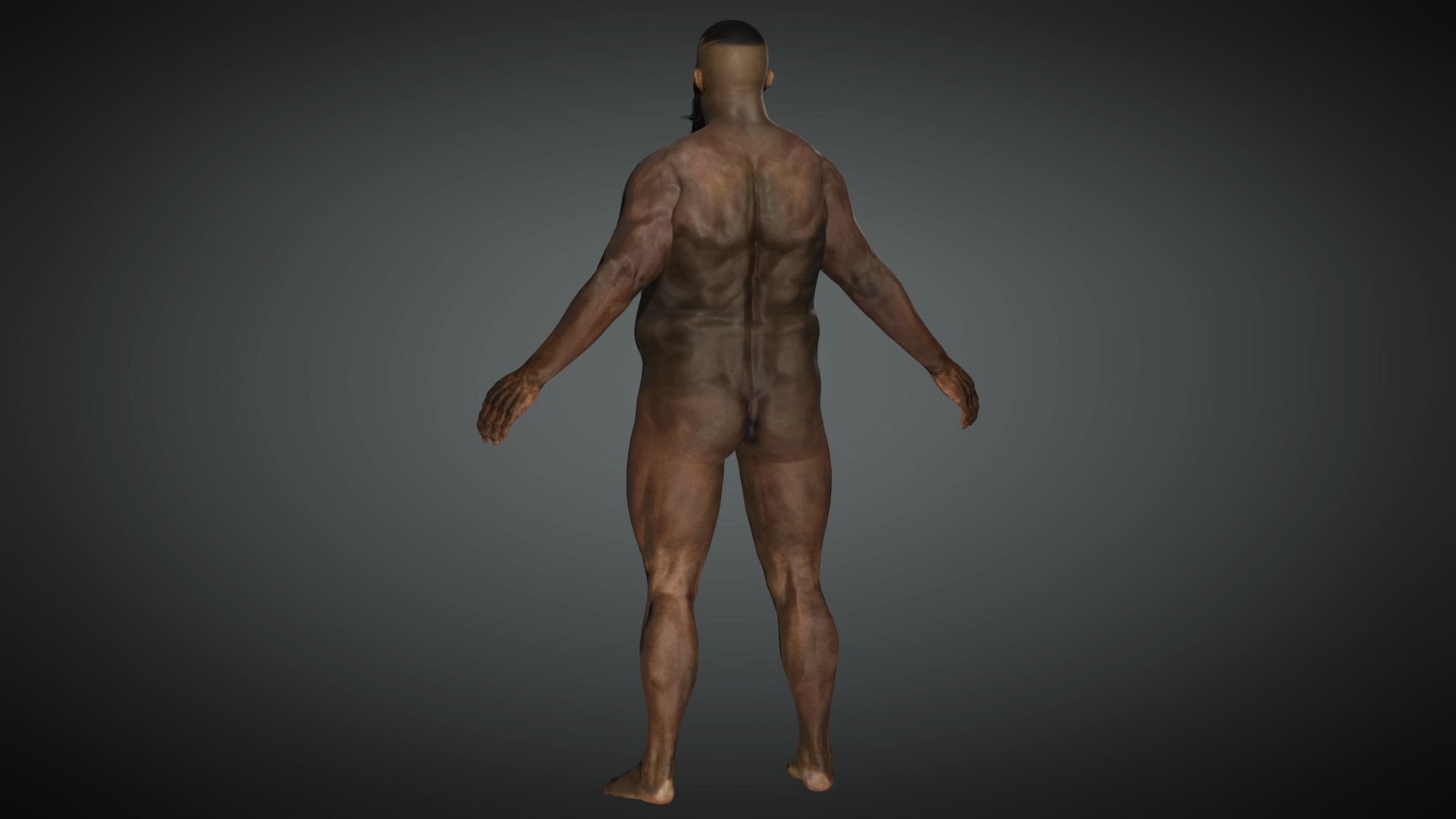 AAA Realistic Male Character 11 Low-poly 3D model_14
