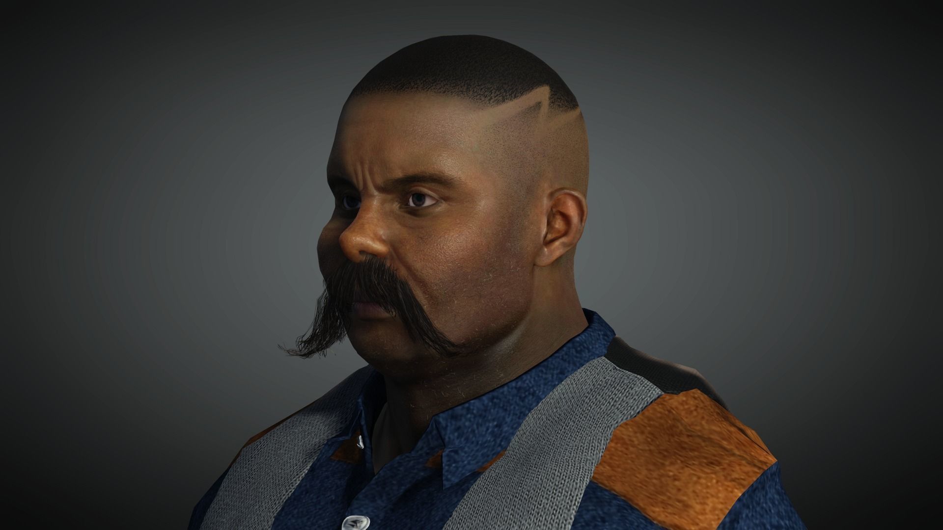 AAA Realistic Male Character 11 Low-poly 3D model_22