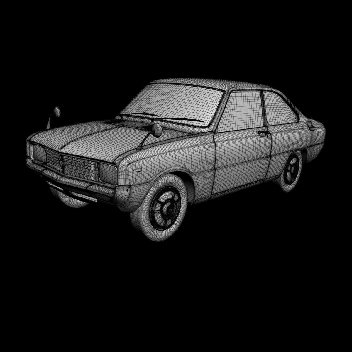 Mazda R100 3D model_14