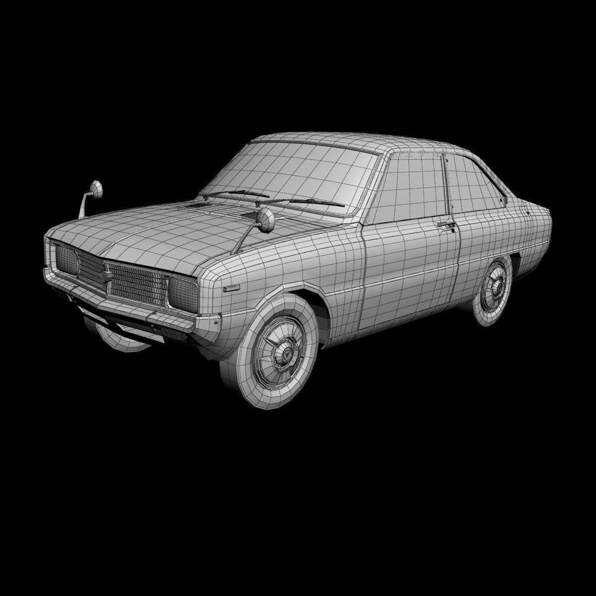 Mazda R100 3D model_13
