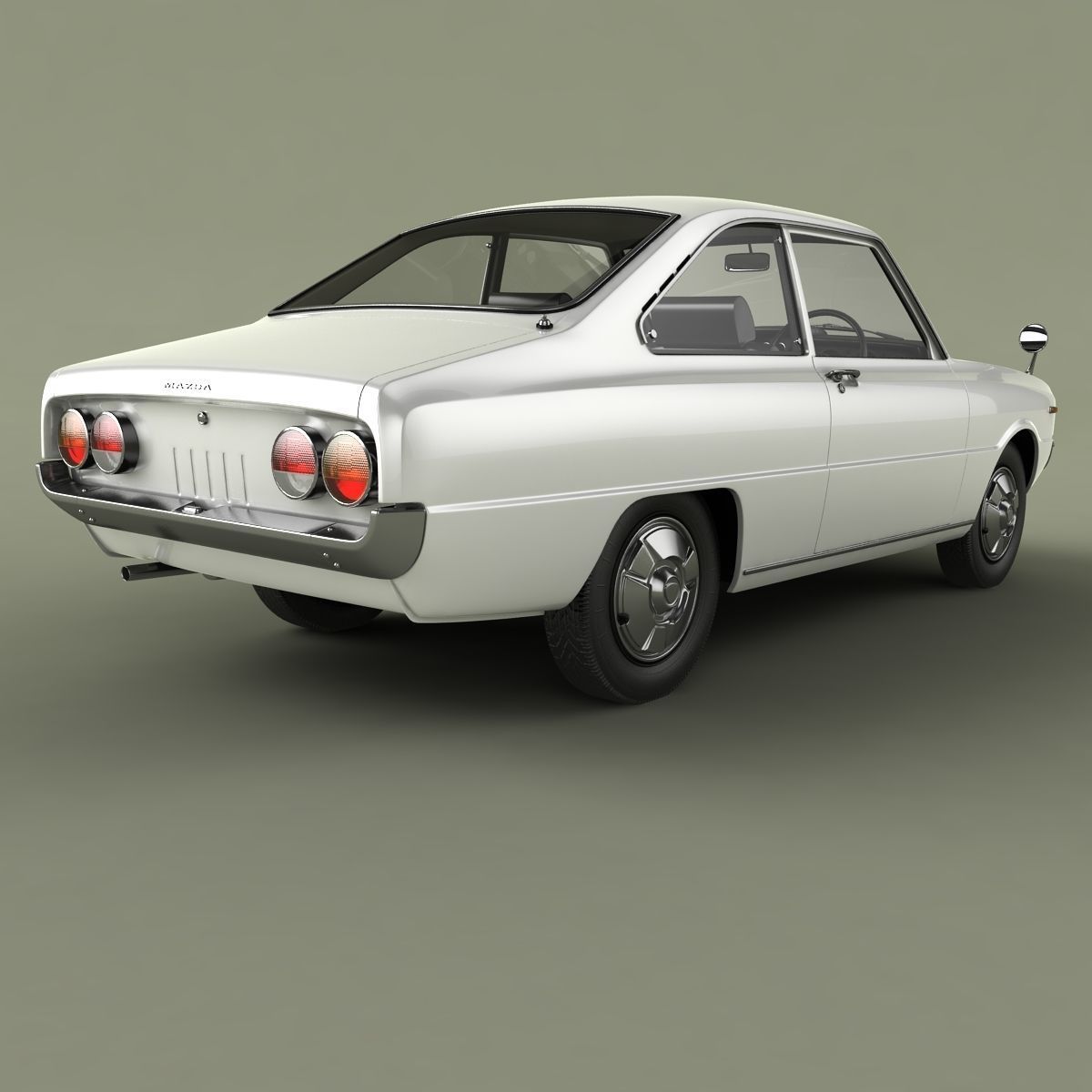 Mazda R100 3D model_2