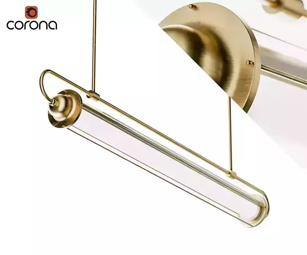 Retro cylindrical ceiling lamp