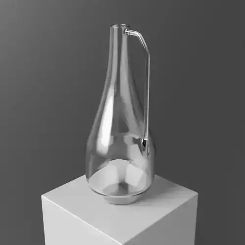 Water Jug low poly 3D model