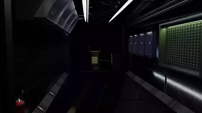 Space station and low poly option