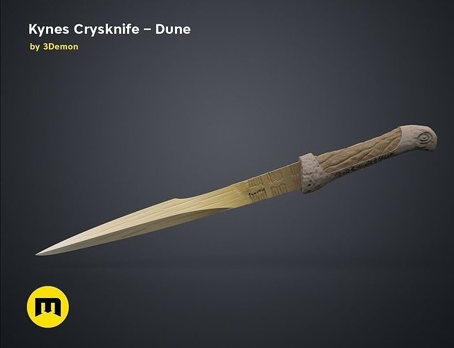 Kynes Crysknife - Dune 3D print model