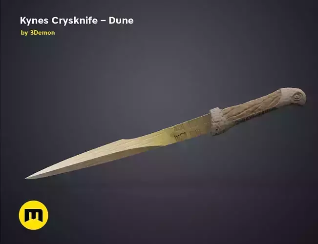 Kynes Crysknife - Dune 3D print model
