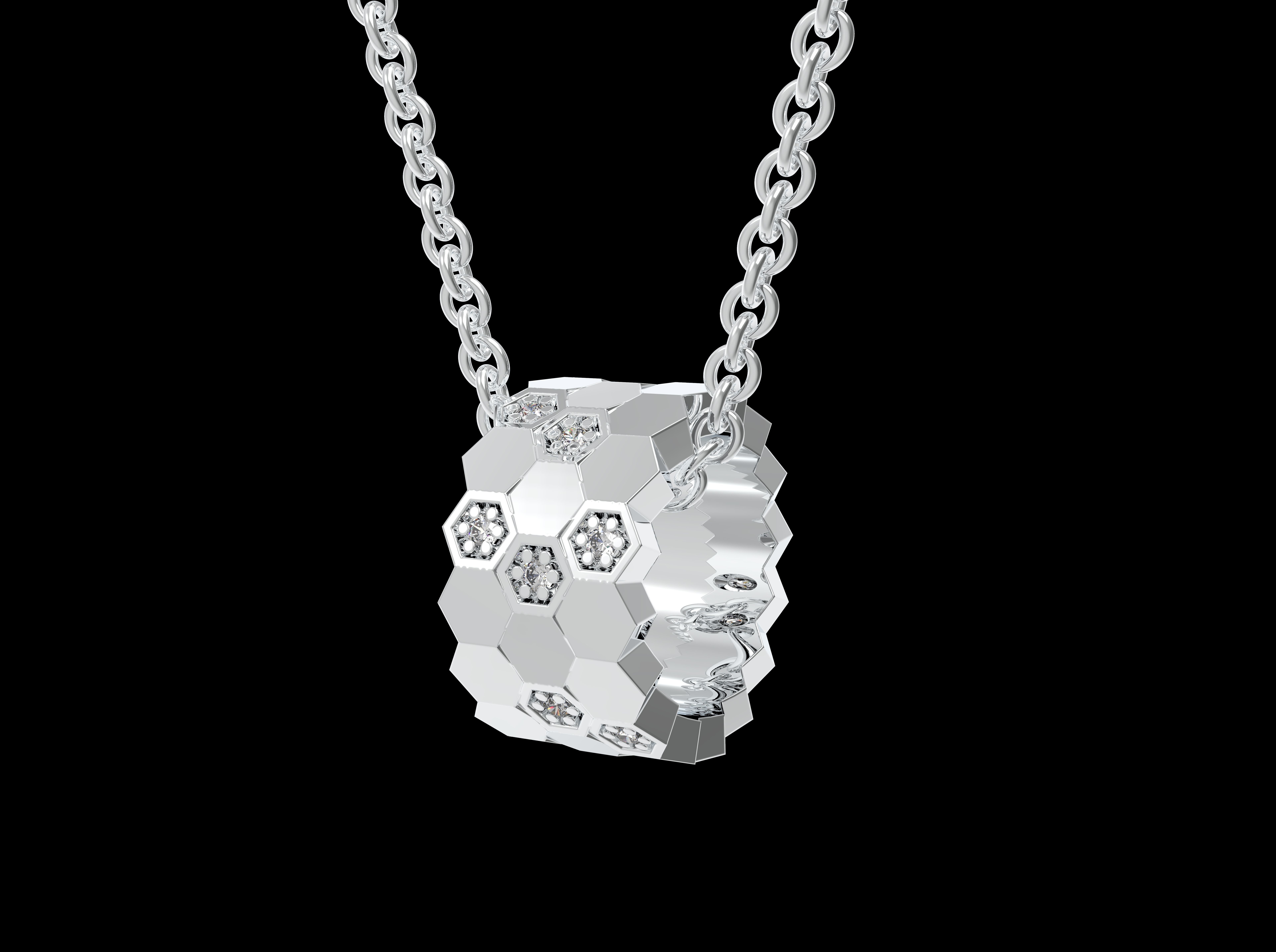 Fashion Pendant Chaumet Bee My Love STL format 3D print model_11