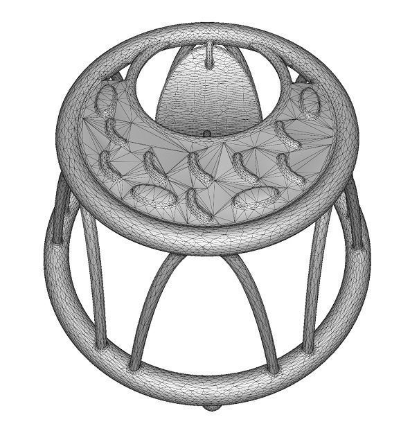 Spectacular Baby Walker Low-poly 3D model_4