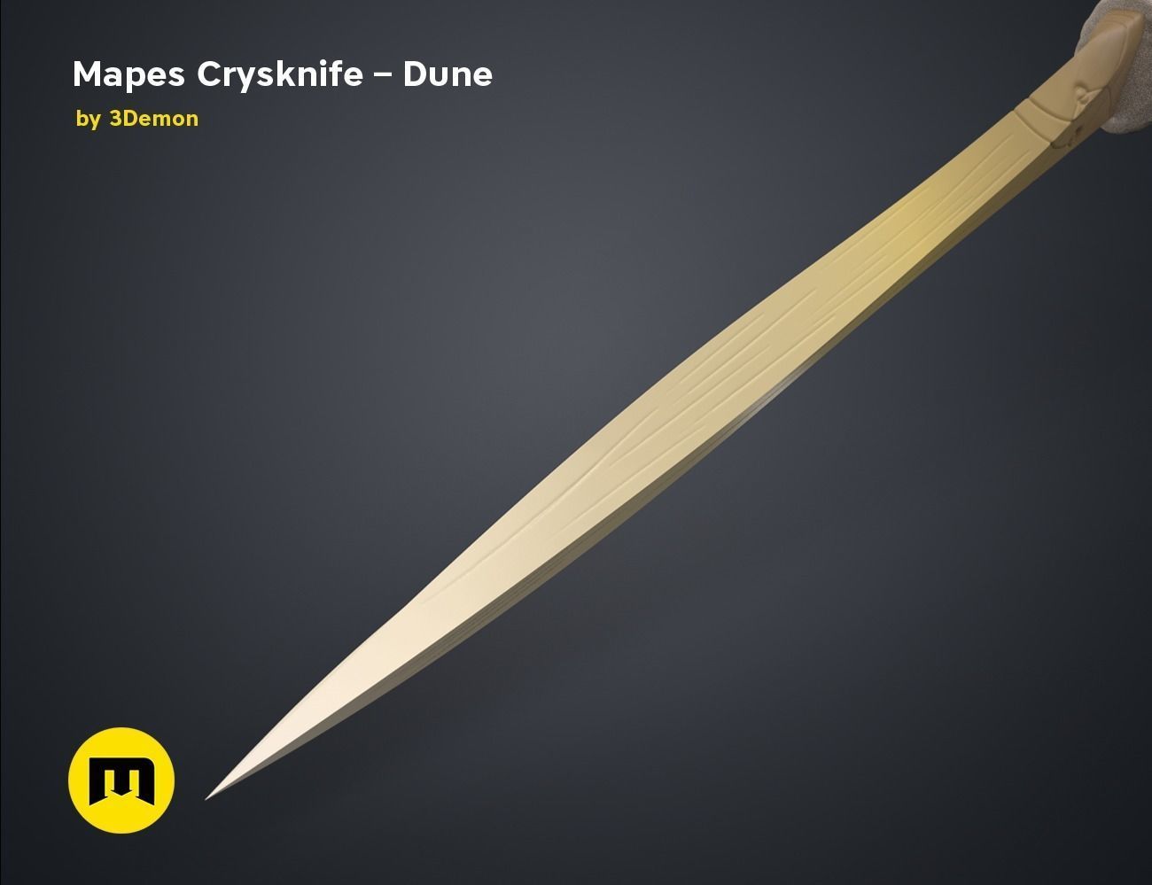 Mapes Crysknife - Dune 3D print model_16
