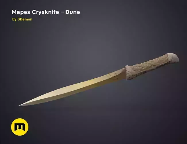 Mapes Crysknife - Dune 3D print model