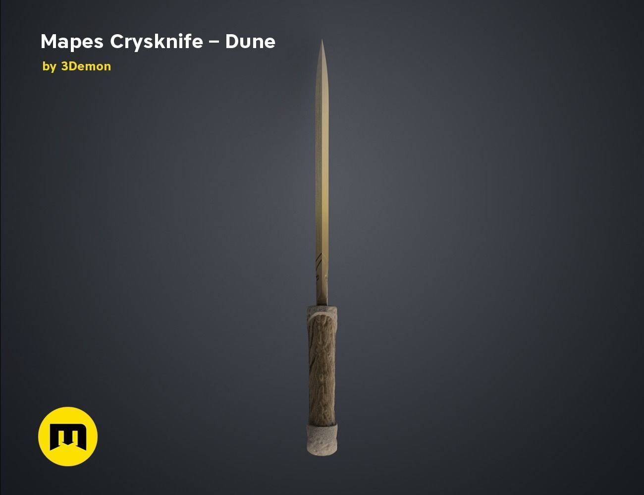 Mapes Crysknife - Dune 3D print model_5