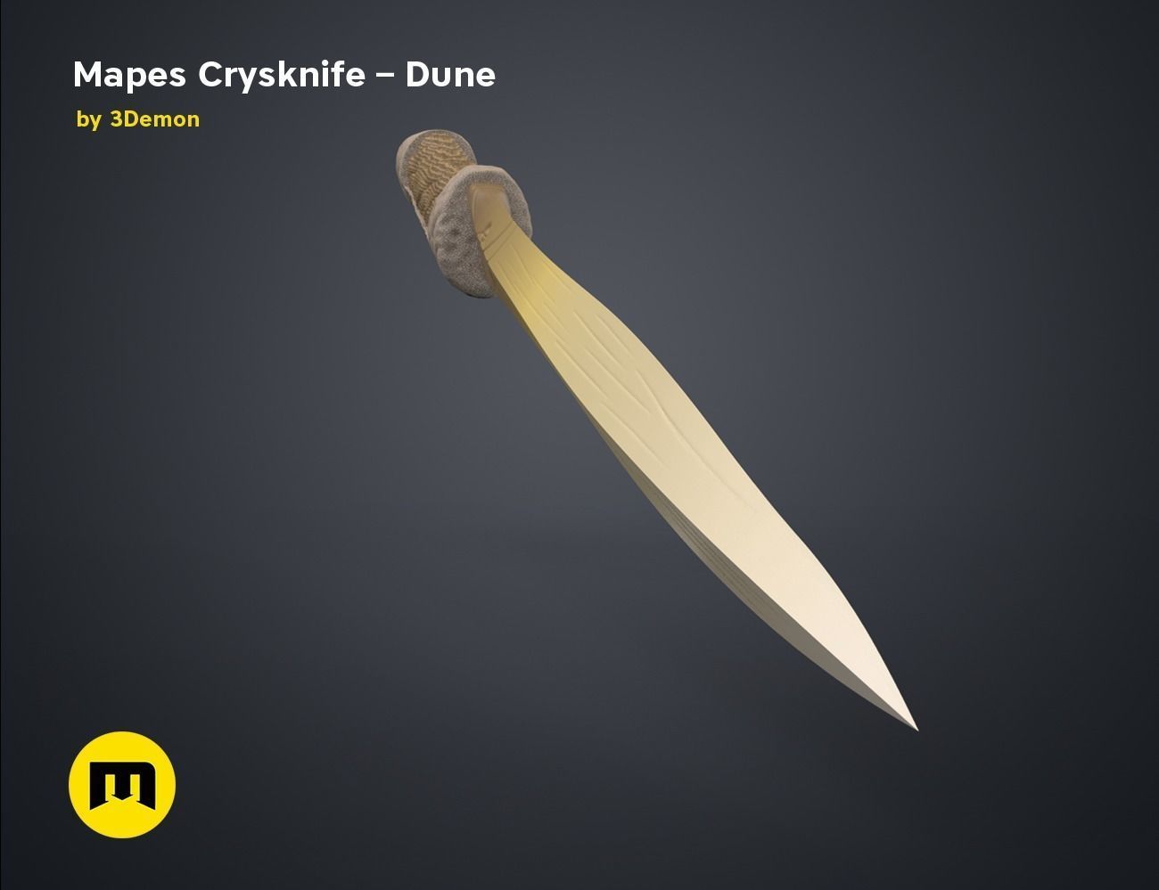 Mapes Crysknife - Dune 3D print model_15